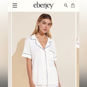 Eberjey NWT Gisele Relaxed Short PJ Set
